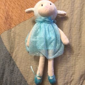 Ballerina sheep stuffed animal